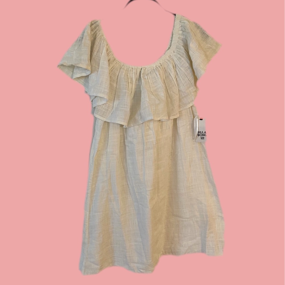 NWT BILLABONG OFF THE SHOULDER MINI DRESS